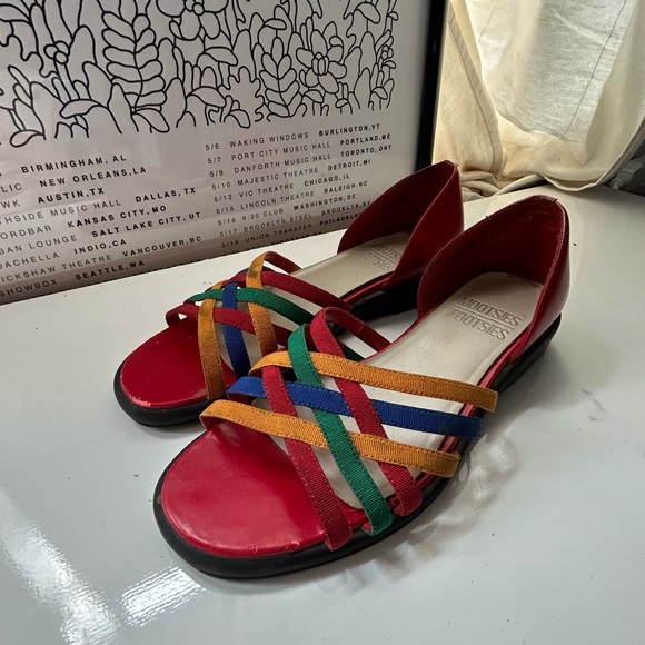 Mootsie Tootsies Rainbow Sandals - Picture 1 of 5